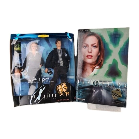 Lot X-FILES Sideshow Toy 12" Action Figure GILLIAN ANDERSON as DANA SCULLY + - Picture 1 of 14